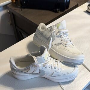 Nike White and Light Gray Sneakers. Brand new without box.